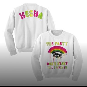 Brand new Rainbow Kesha concert sweatshirt!